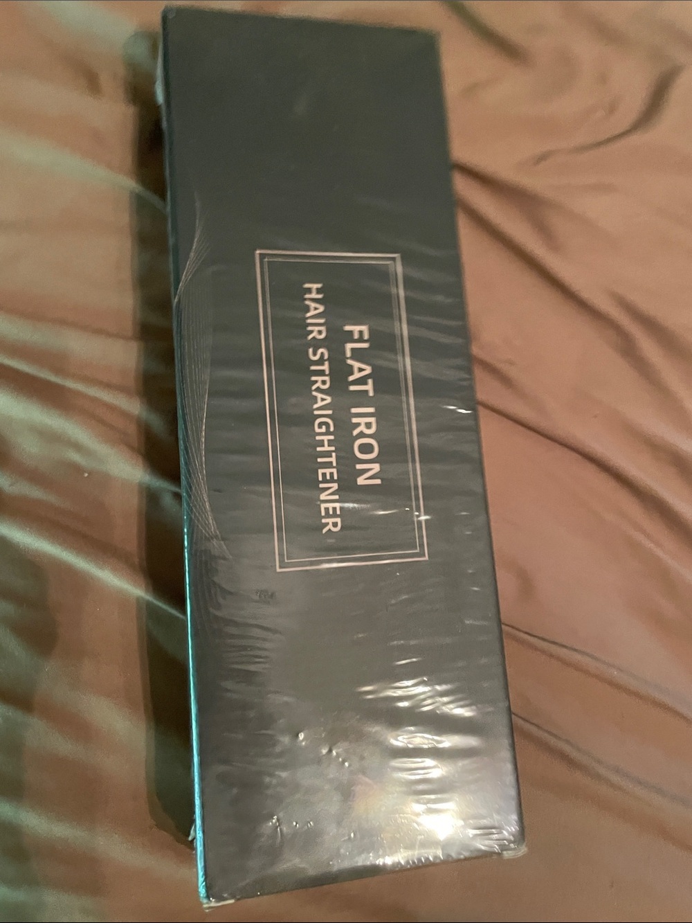 Flat iron hair straightener new in box
